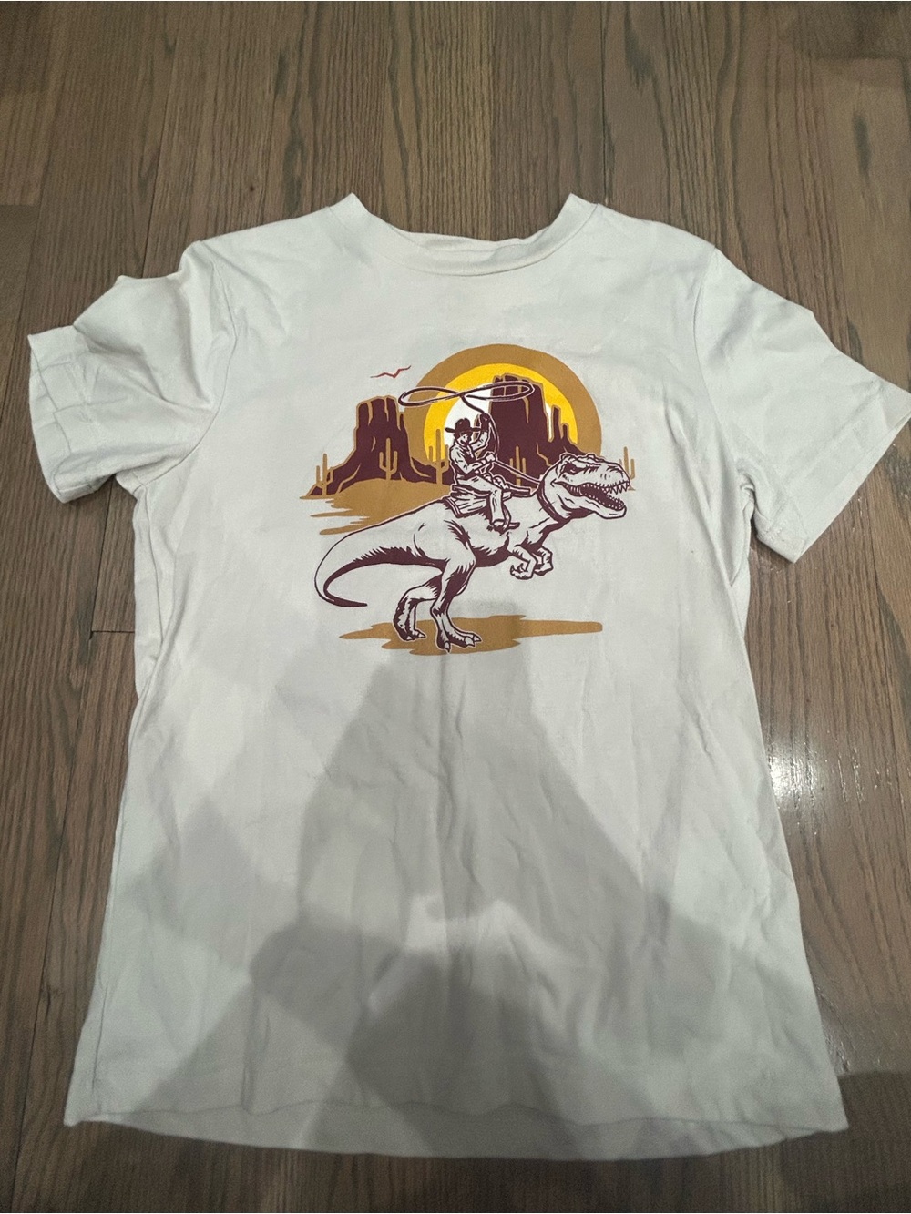 Thereabouts Boys Dinosaur Graphic Shirt Size M (10/12) Casual Tee